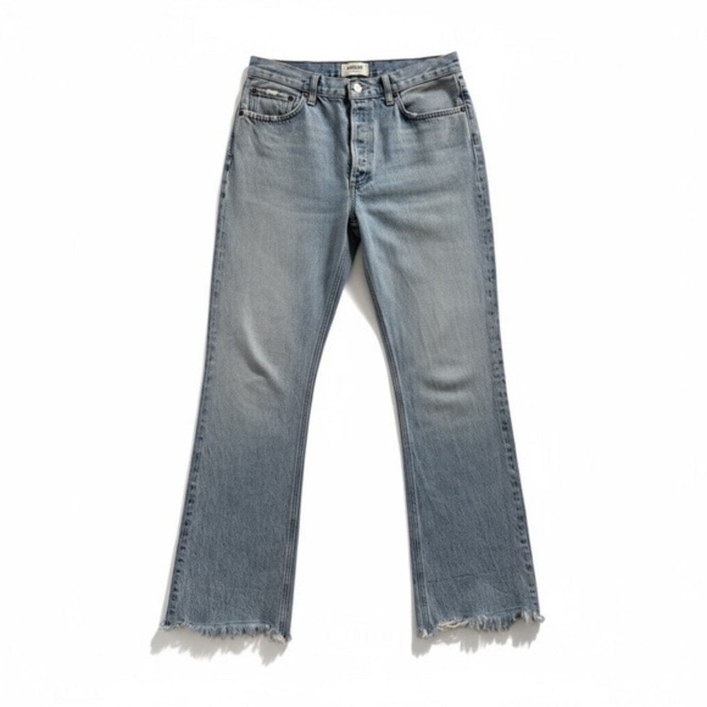 Agolde High Rise Relaxed Boot Cut Jeans